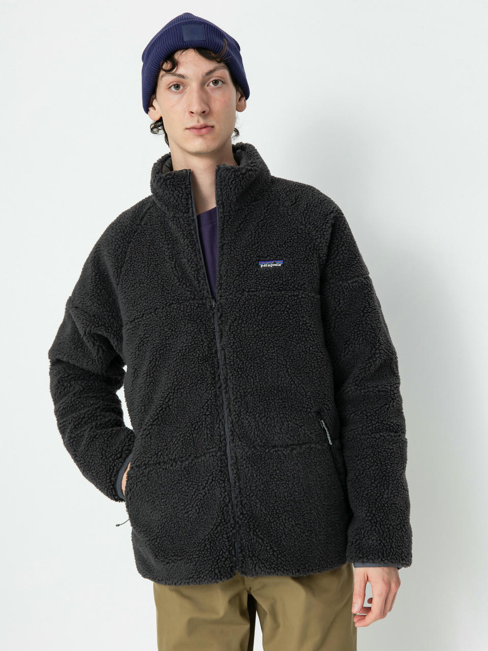 Куртка Patagonia Reversible Silent Down (forge grey)