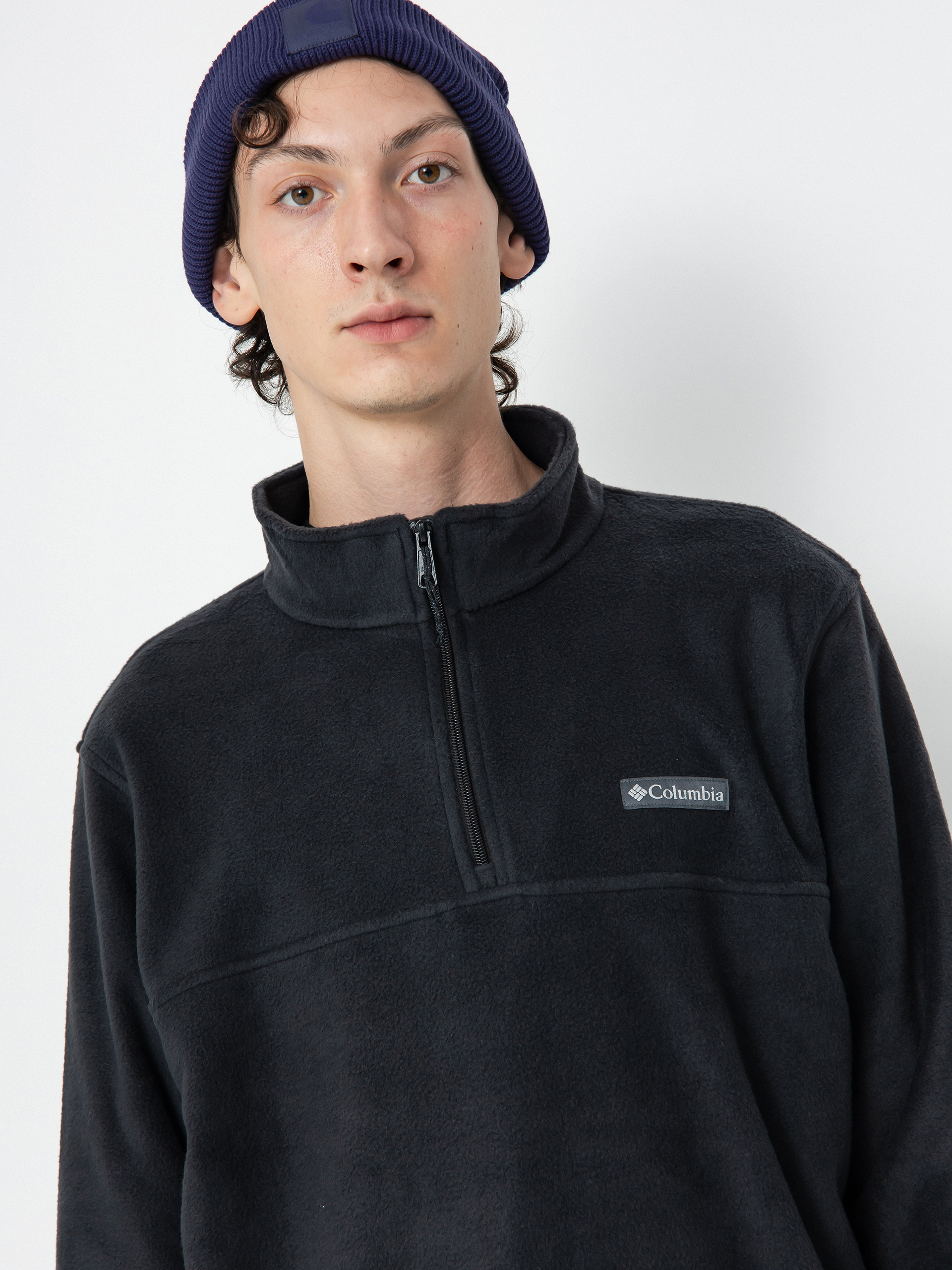 Чоловічий Флісовий светр Columbia Steens Mountain Half Zip (black)