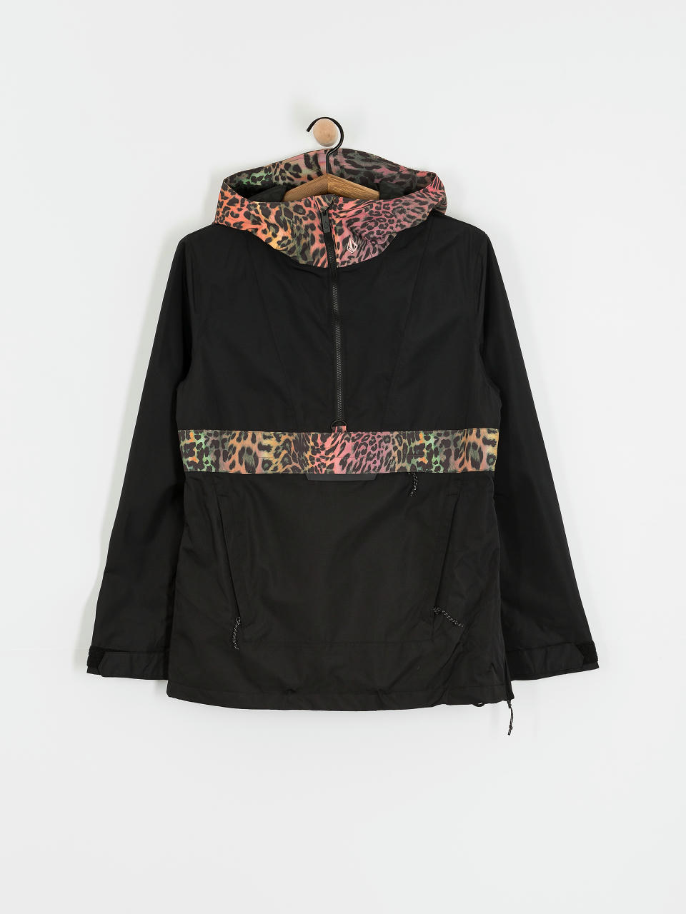 Жіноча Сноубордична куртка Volcom Ashfield Pullover (black)