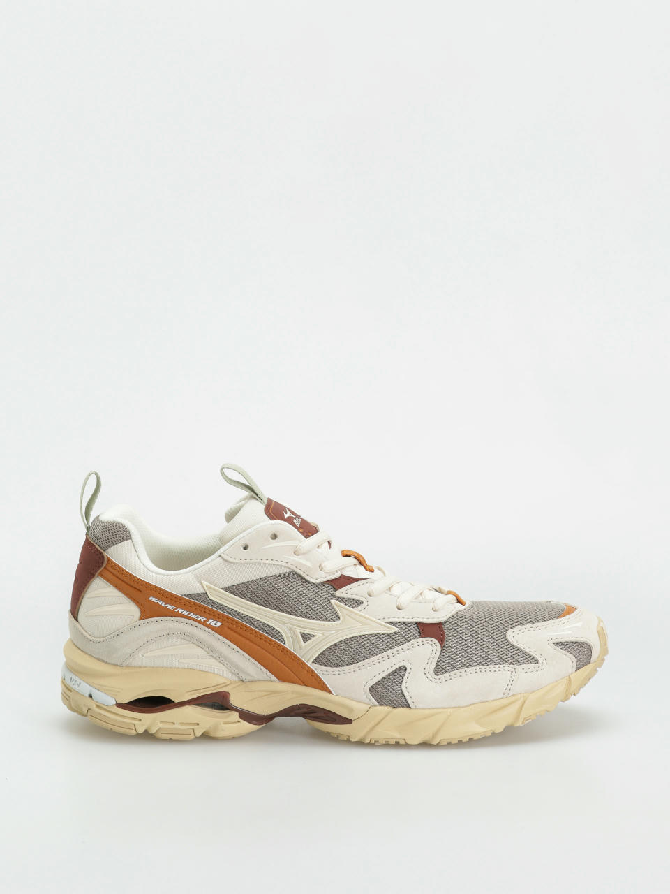 Взуття Mizuno Wave Rider 10 Premium (vintage khaki/summer sand/pumpkin spice)