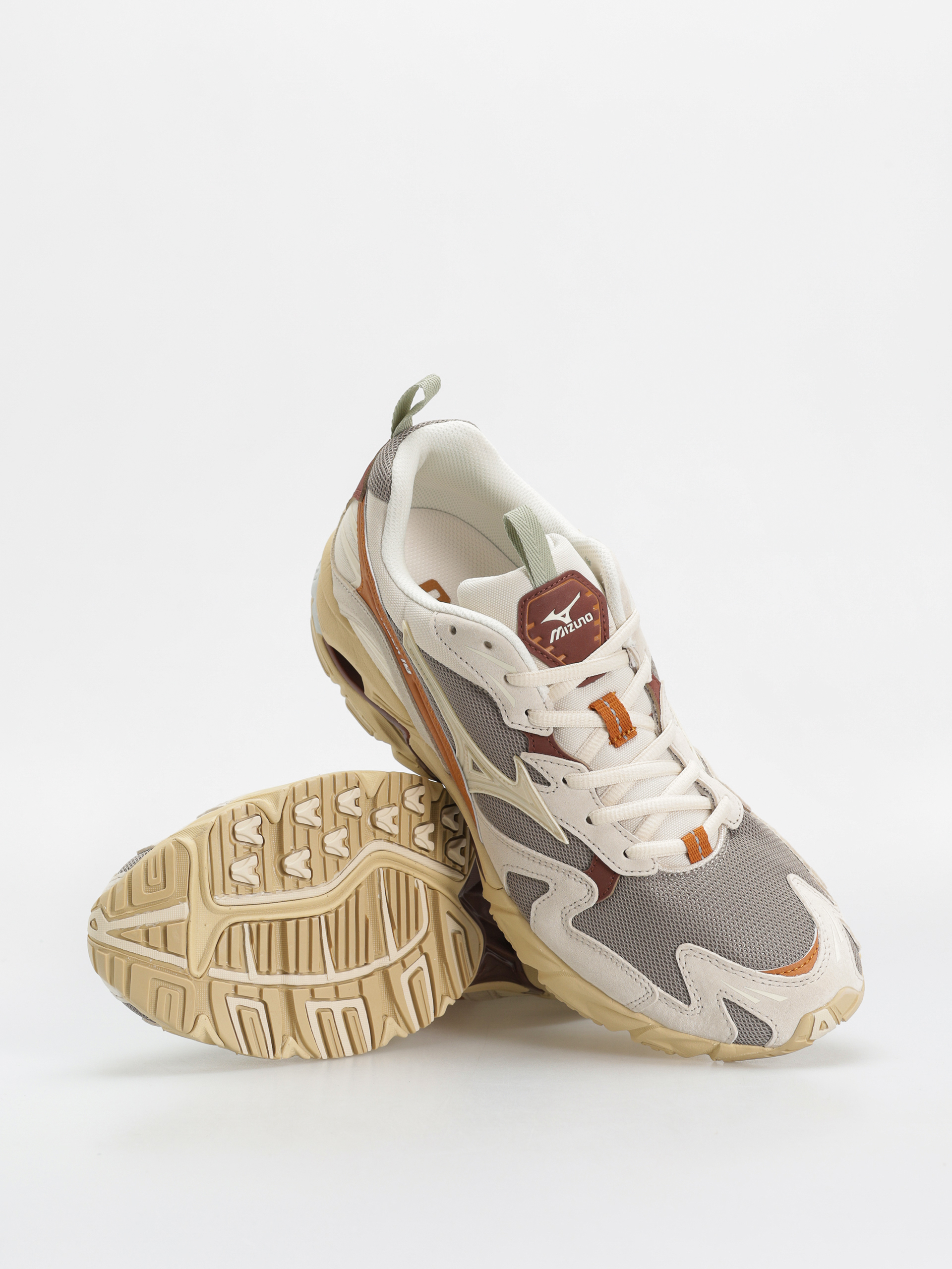 Взуття Mizuno Wave Rider 10 Premium (vintage khaki/summer sand/pumpkin spice)
