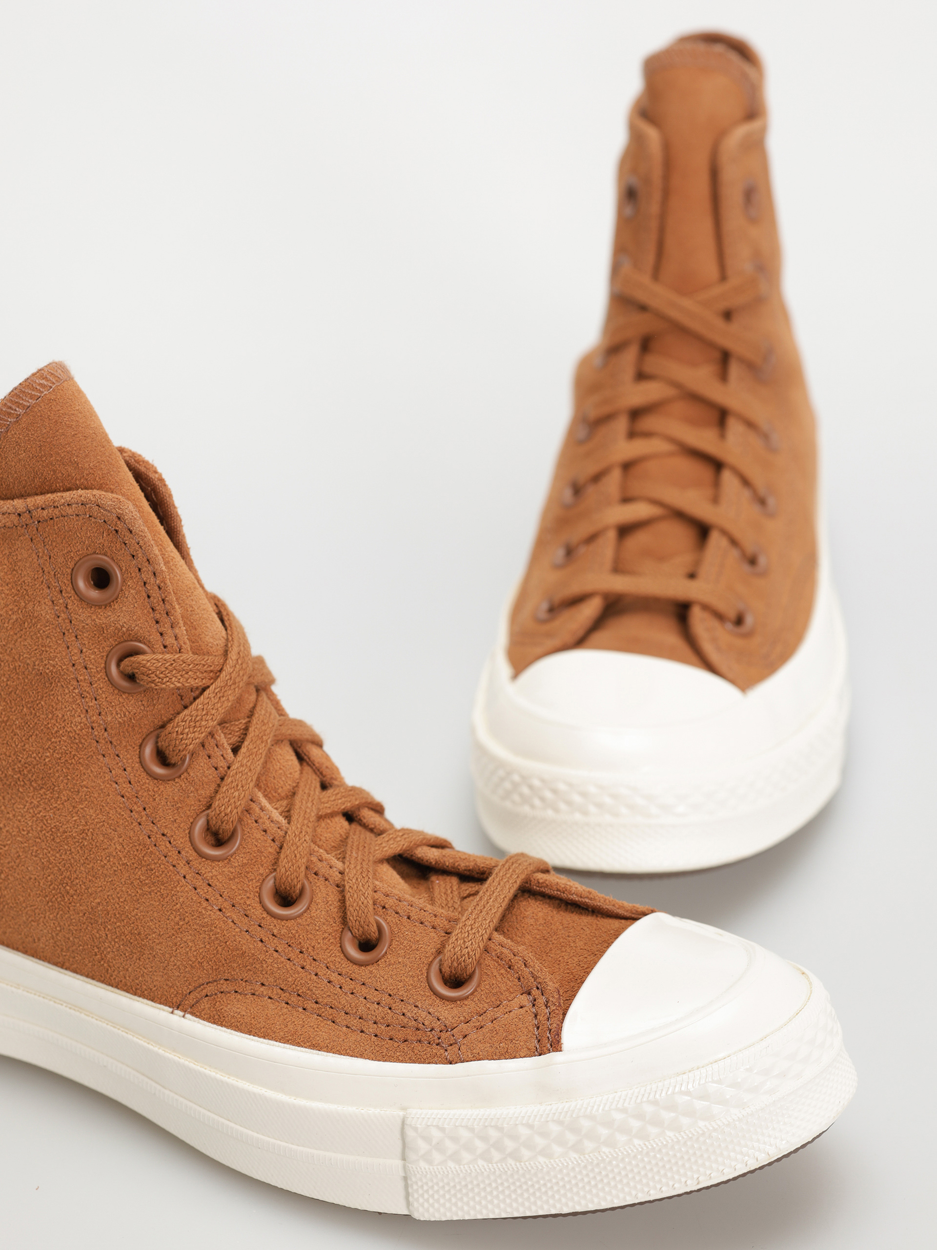 Кеди Converse Chuck 70 Hi Colorful Suede (warm tan/egret/black)