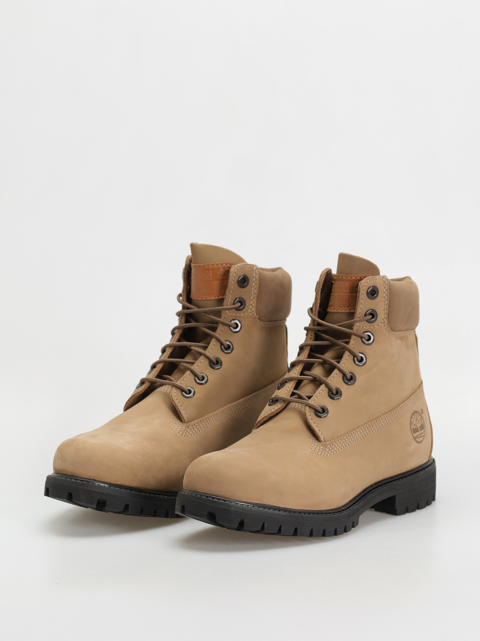 Зимове взуття Timberland Premium 6 Inch (medium beige nubuck)