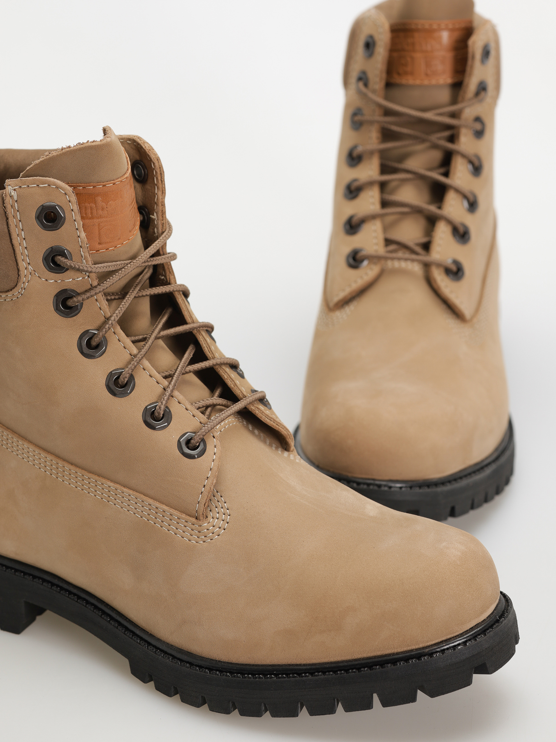Зимове взуття Timberland Premium 6 Inch (medium beige nubuck)