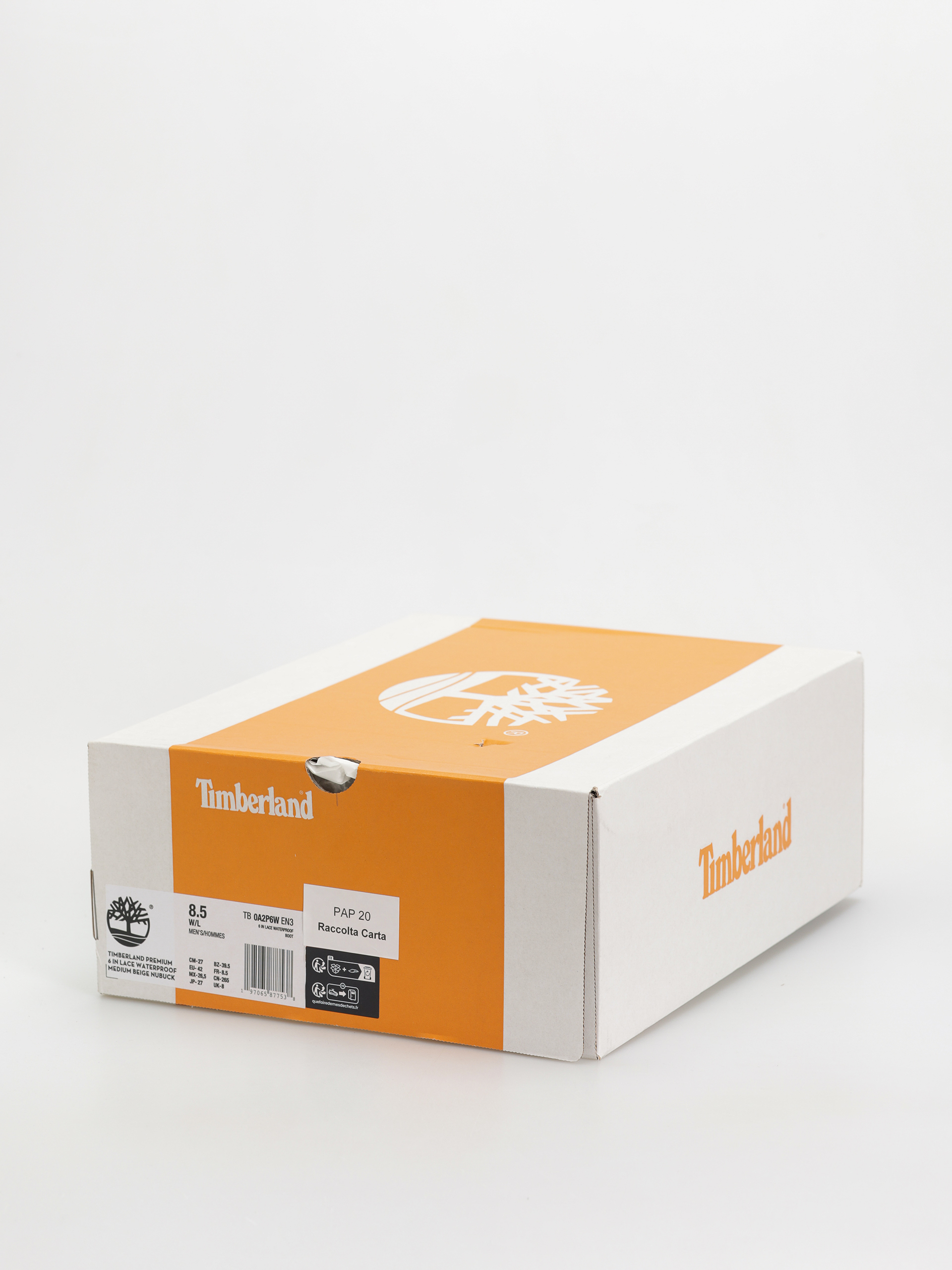 Зимове взуття Timberland Premium 6 Inch (medium beige nubuck)