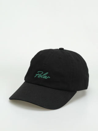 Кепка Polar Skate Sai Varsity Logo (black/emerald)