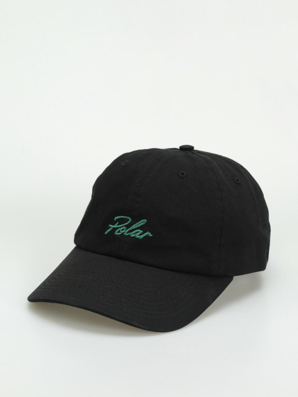 Кепка Polar Skate Sai Varsity Logo (black/emerald)