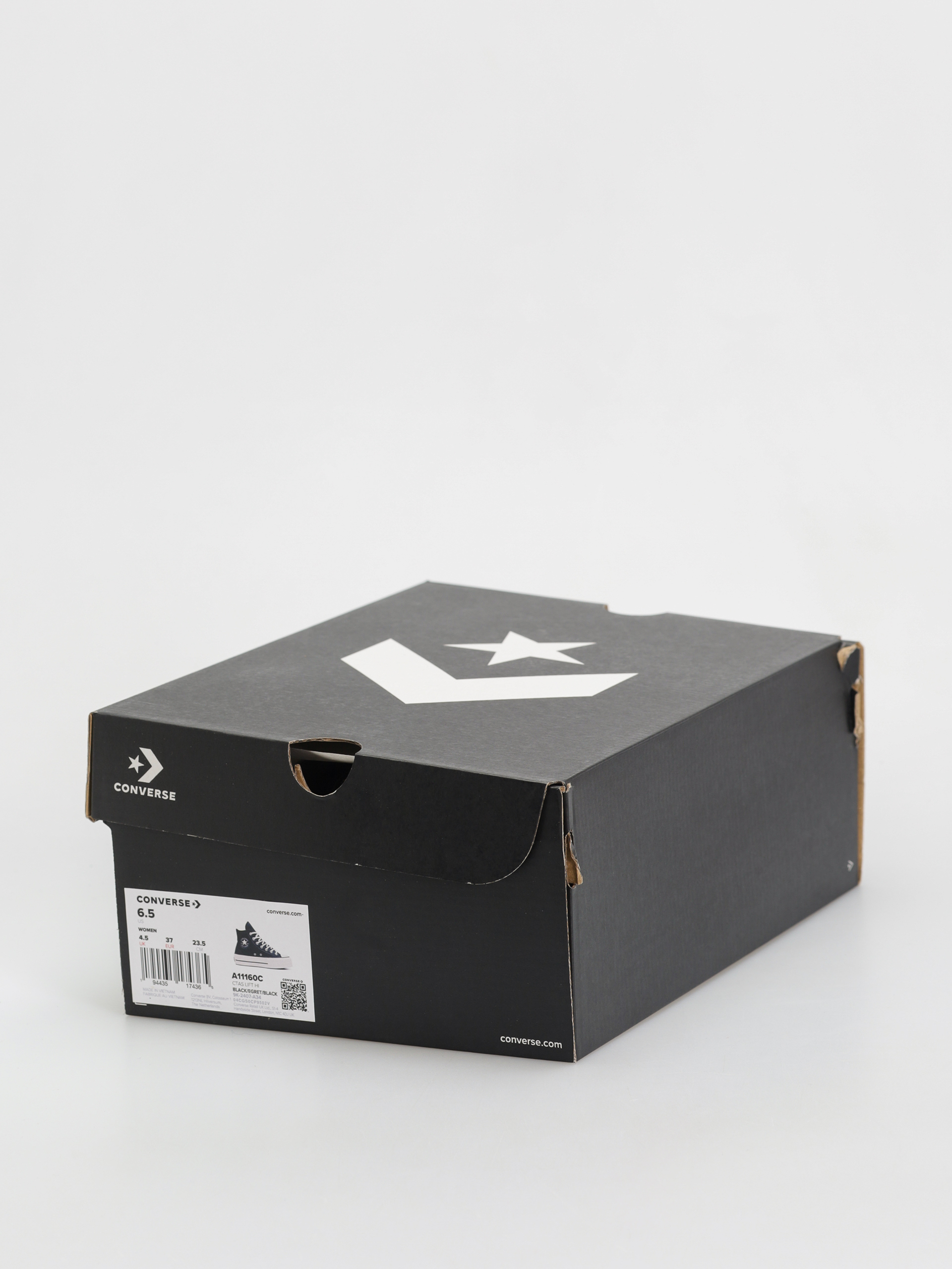 Кеди Converse Chuck Taylor All Star Lift Platform Puffed Up Wmn (black/egret/black)