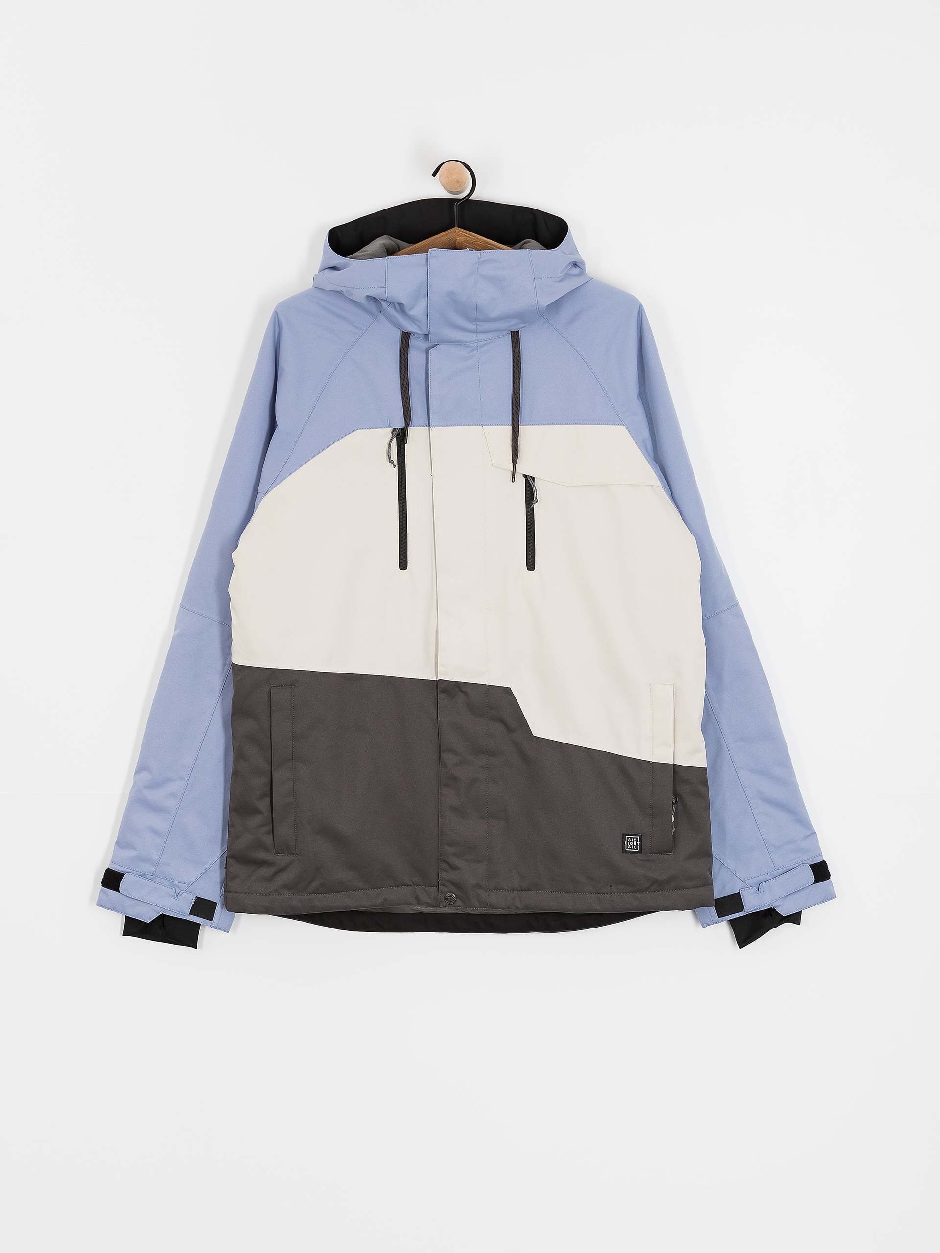 Чоловіча Сноубордична куртка 686 Geo Insulated (purple impression colorblock)