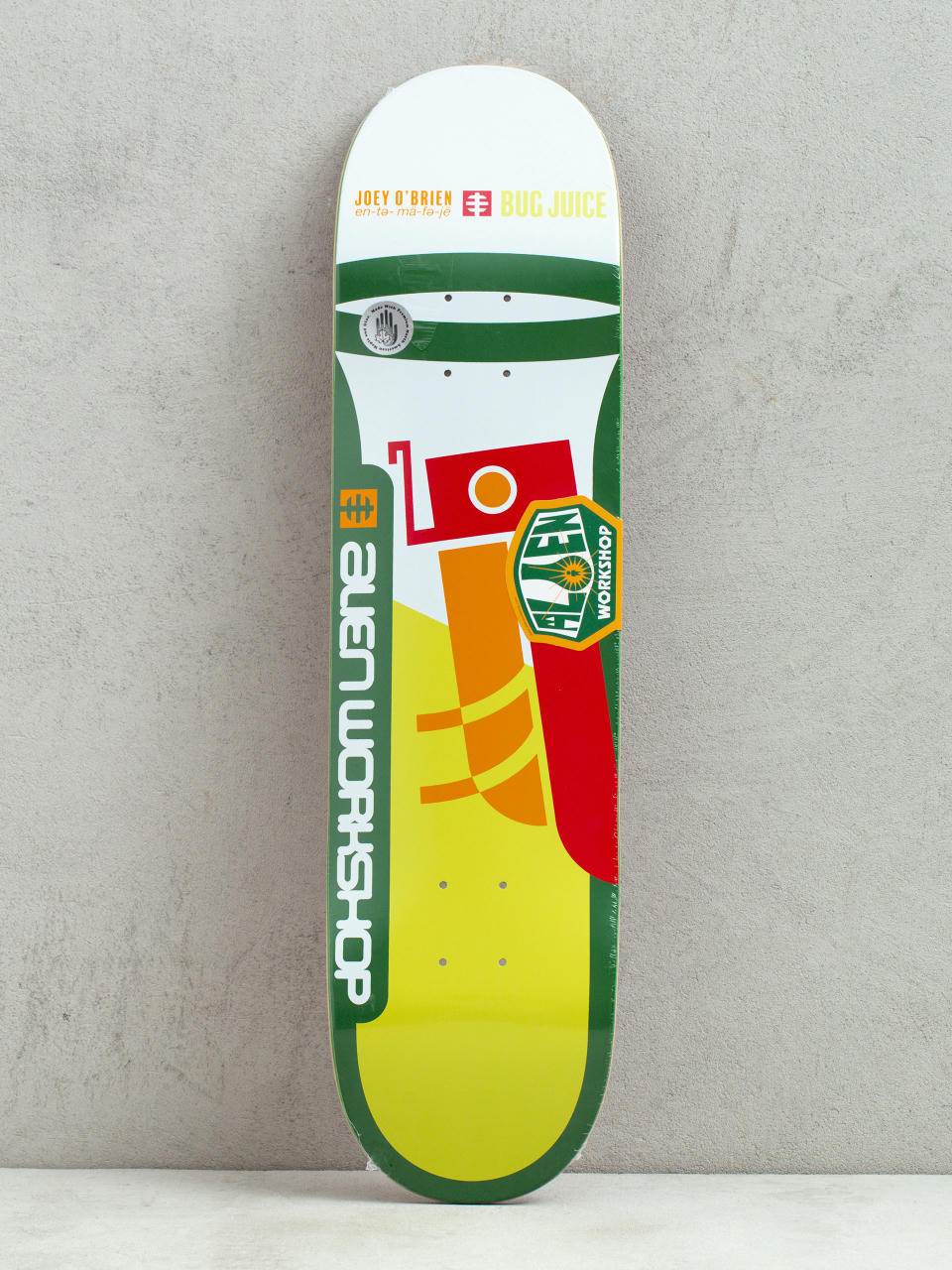 Декa Alienworkshop Joey Obrien Bug Juice (white/green/red)