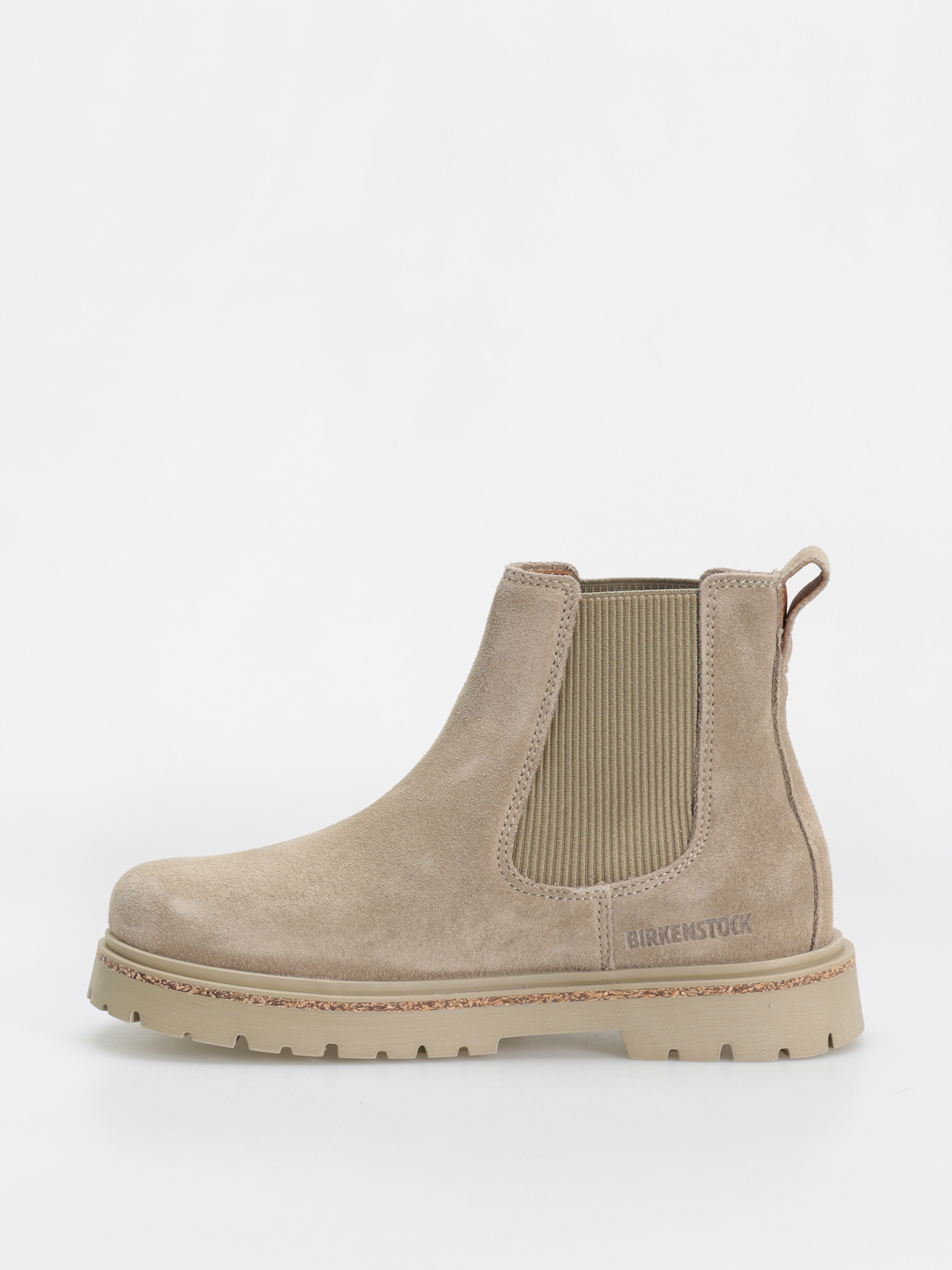 Взуття Birkenstock Highwood Slip On Women Suede Leather Narrow Wmn (taupe)