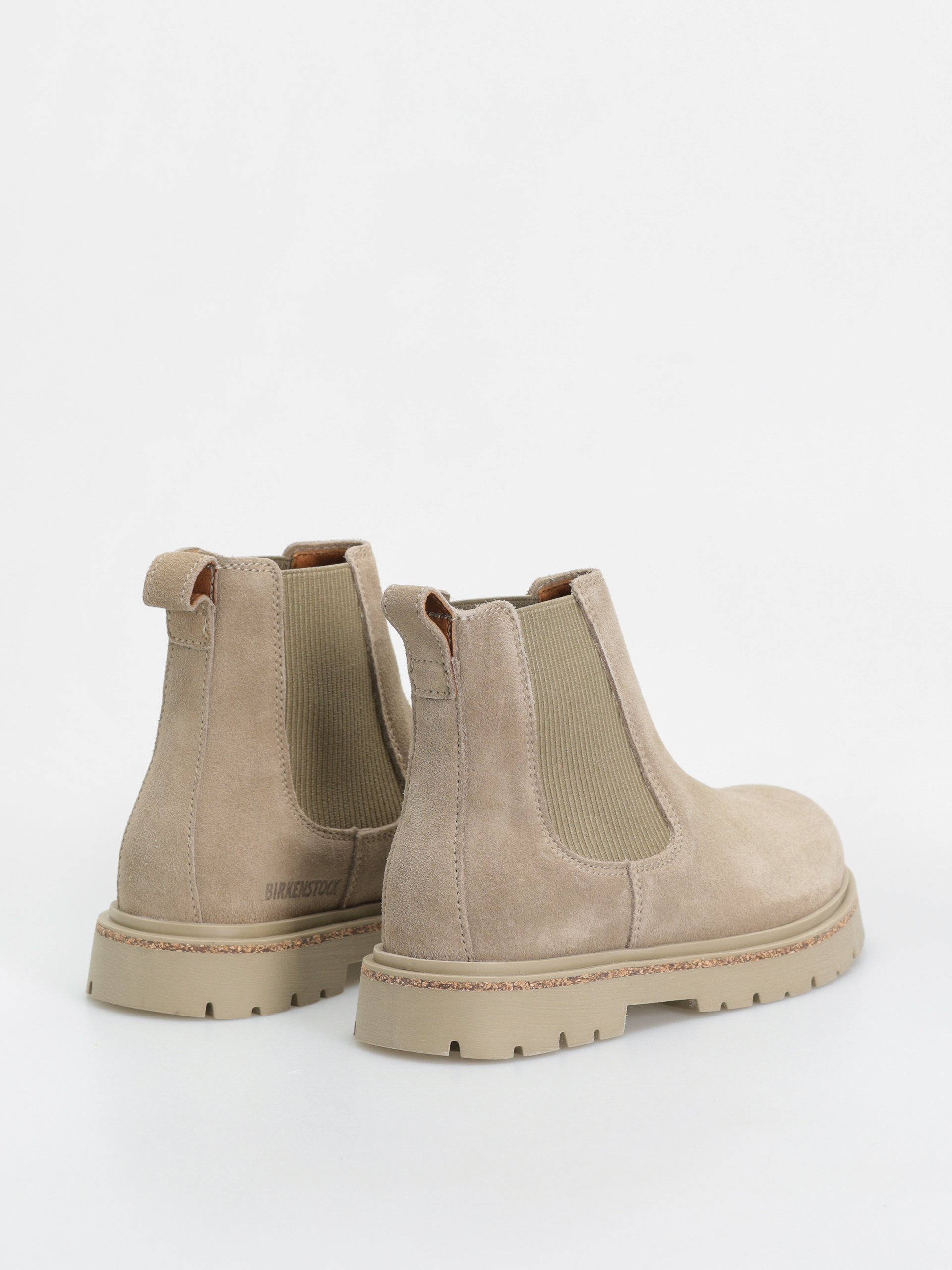 Взуття Birkenstock Highwood Slip On Women Suede Leather Narrow Wmn (taupe)