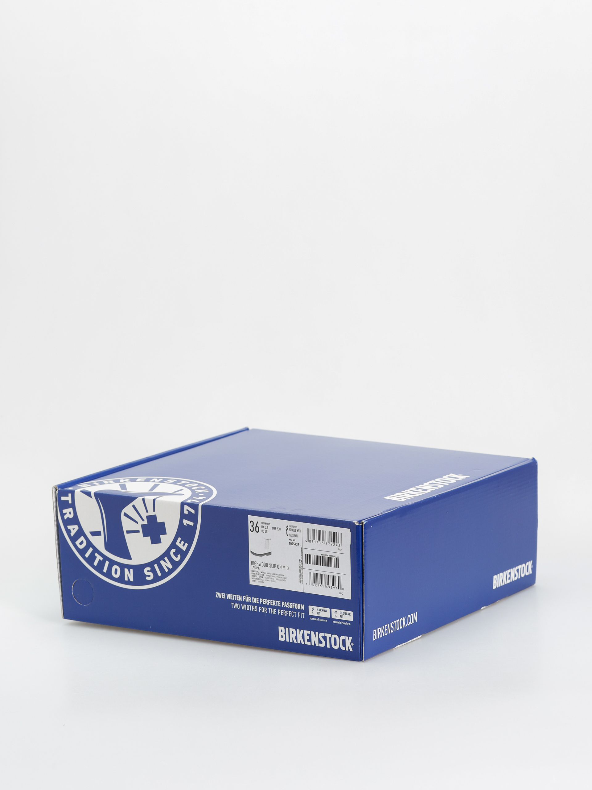 Взуття Birkenstock Highwood Slip On Women Suede Leather Narrow Wmn (taupe)