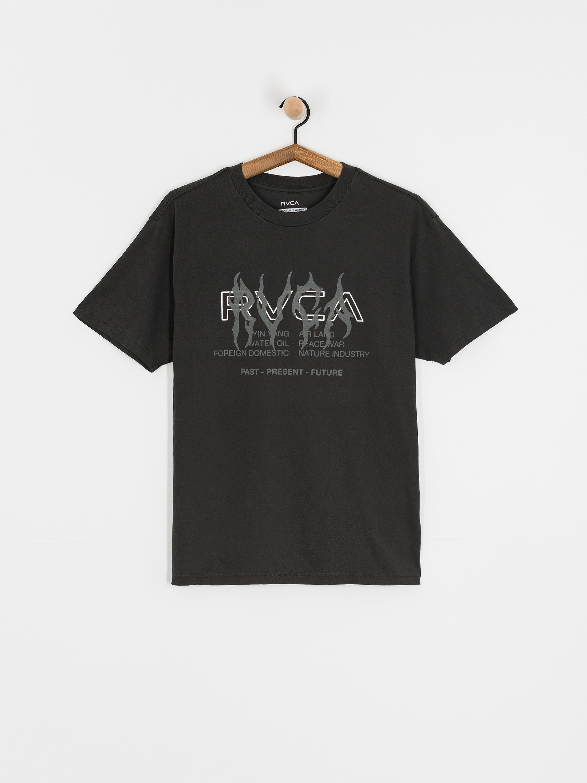 Футболка RVCA Metalurgy (black)