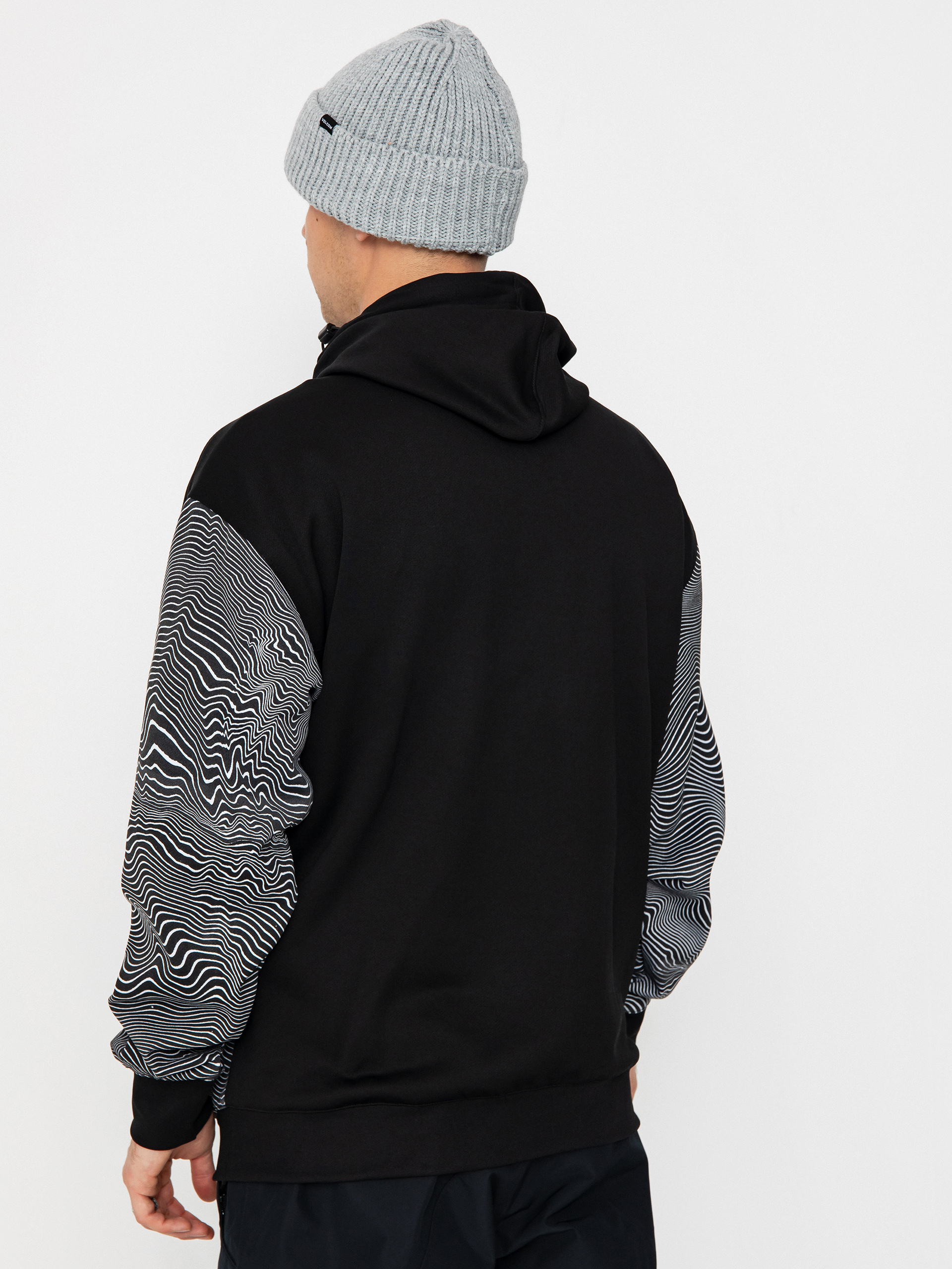 Чоловіча Термосвітшот Volcom Hydro Riding HD (black print)