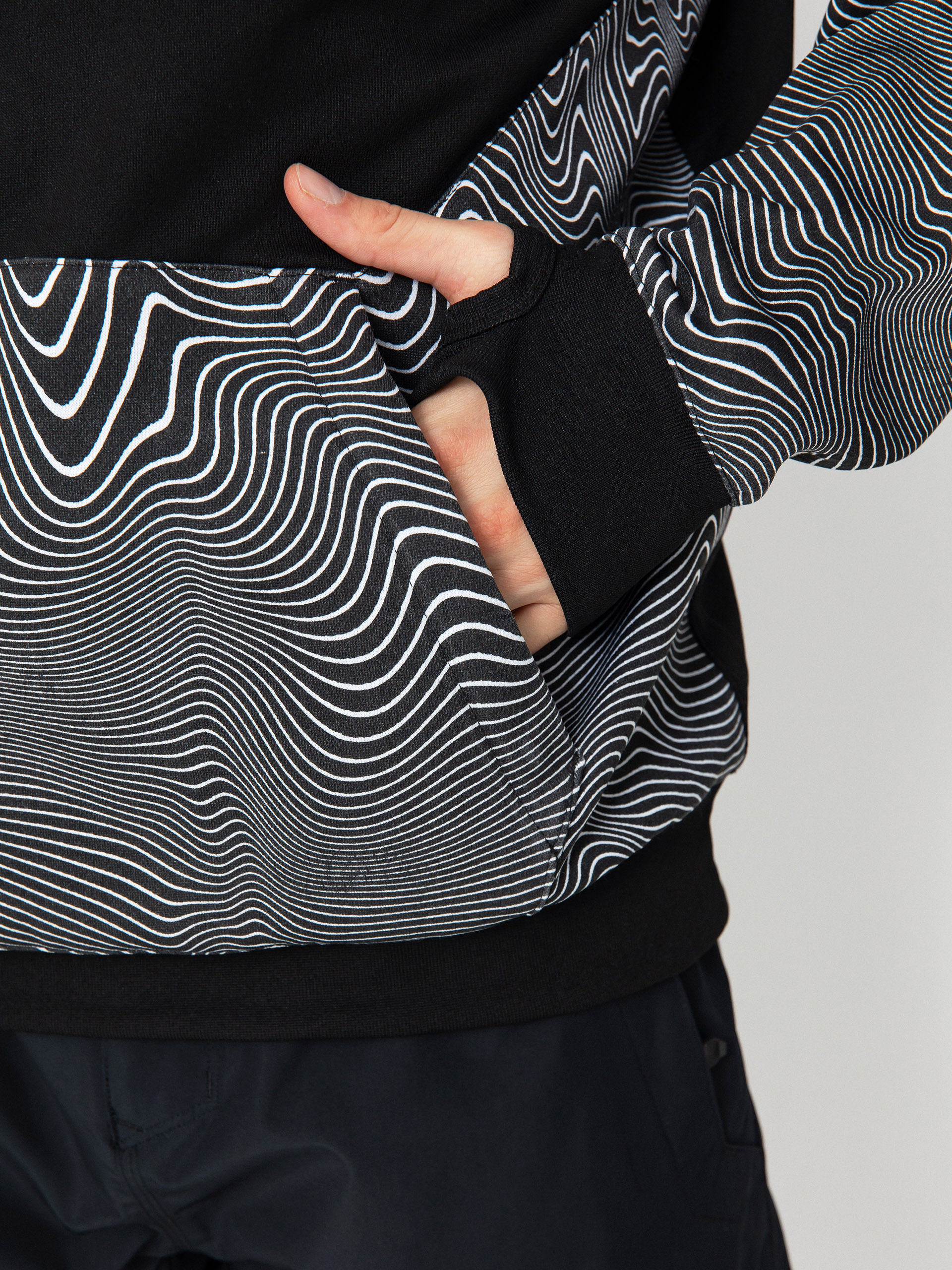 Чоловіча Термосвітшот Volcom Hydro Riding HD (black print)