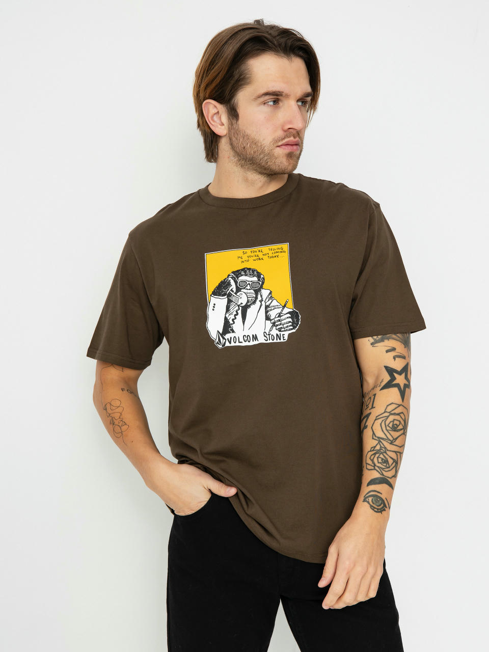 Футболка Volcom Chimp Bsc (wren)