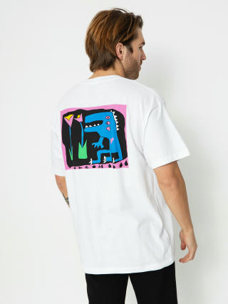 Футболка Volcom Arthur Dino Lse (white)