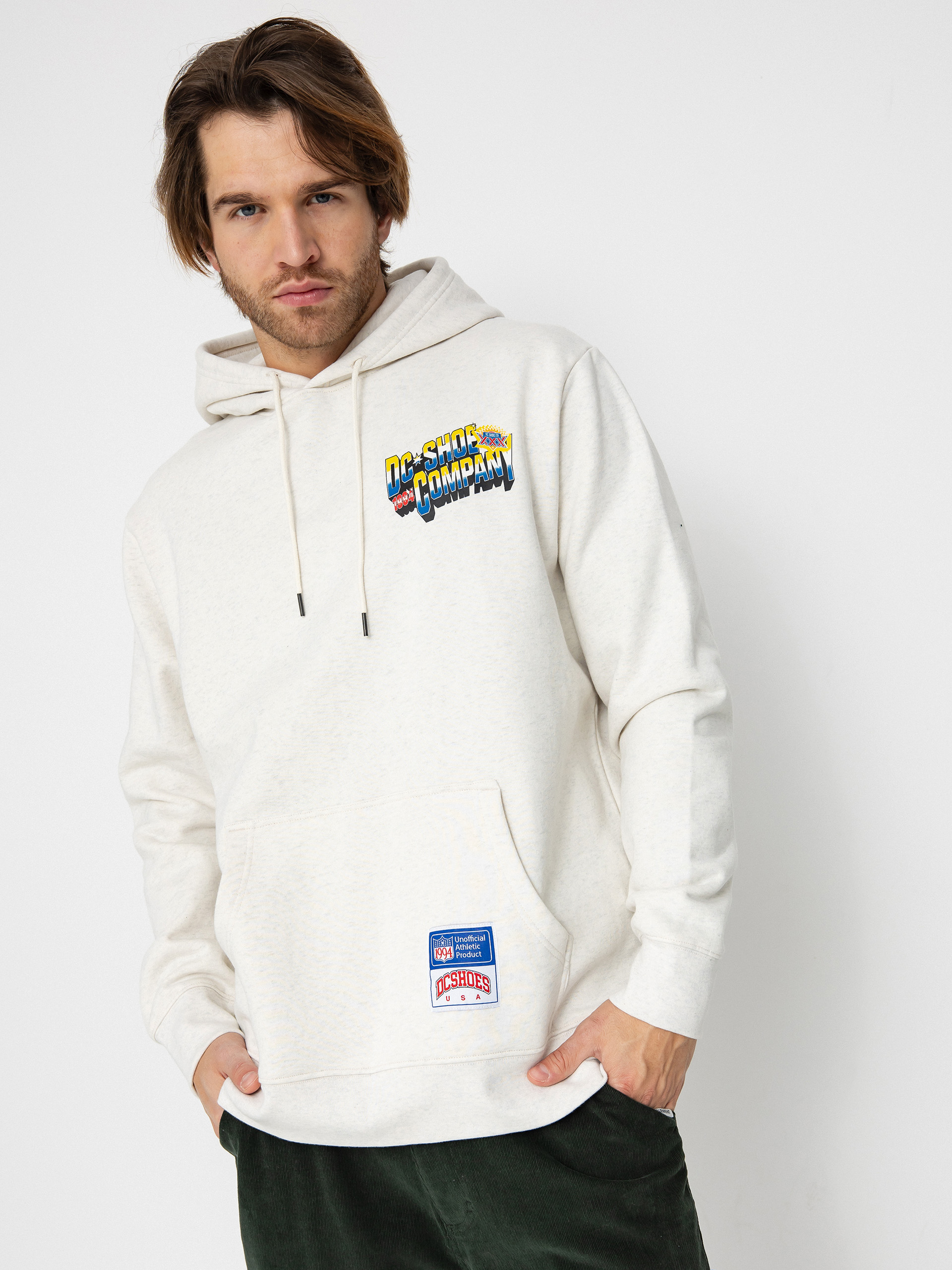 Худі DC 94 Take Over HD (snow heather)