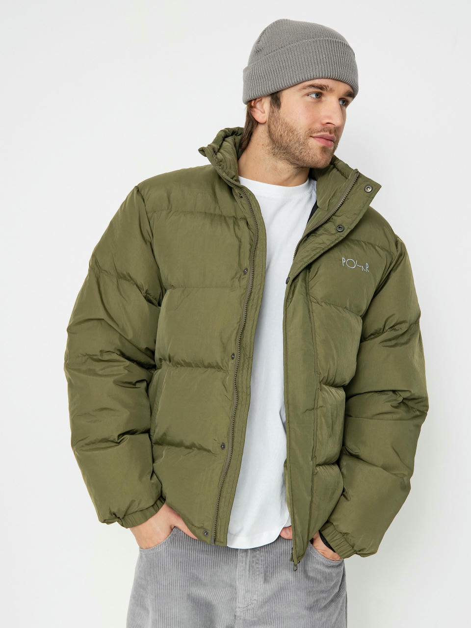 Куртка Polar Skate Basic Puffer (army green)