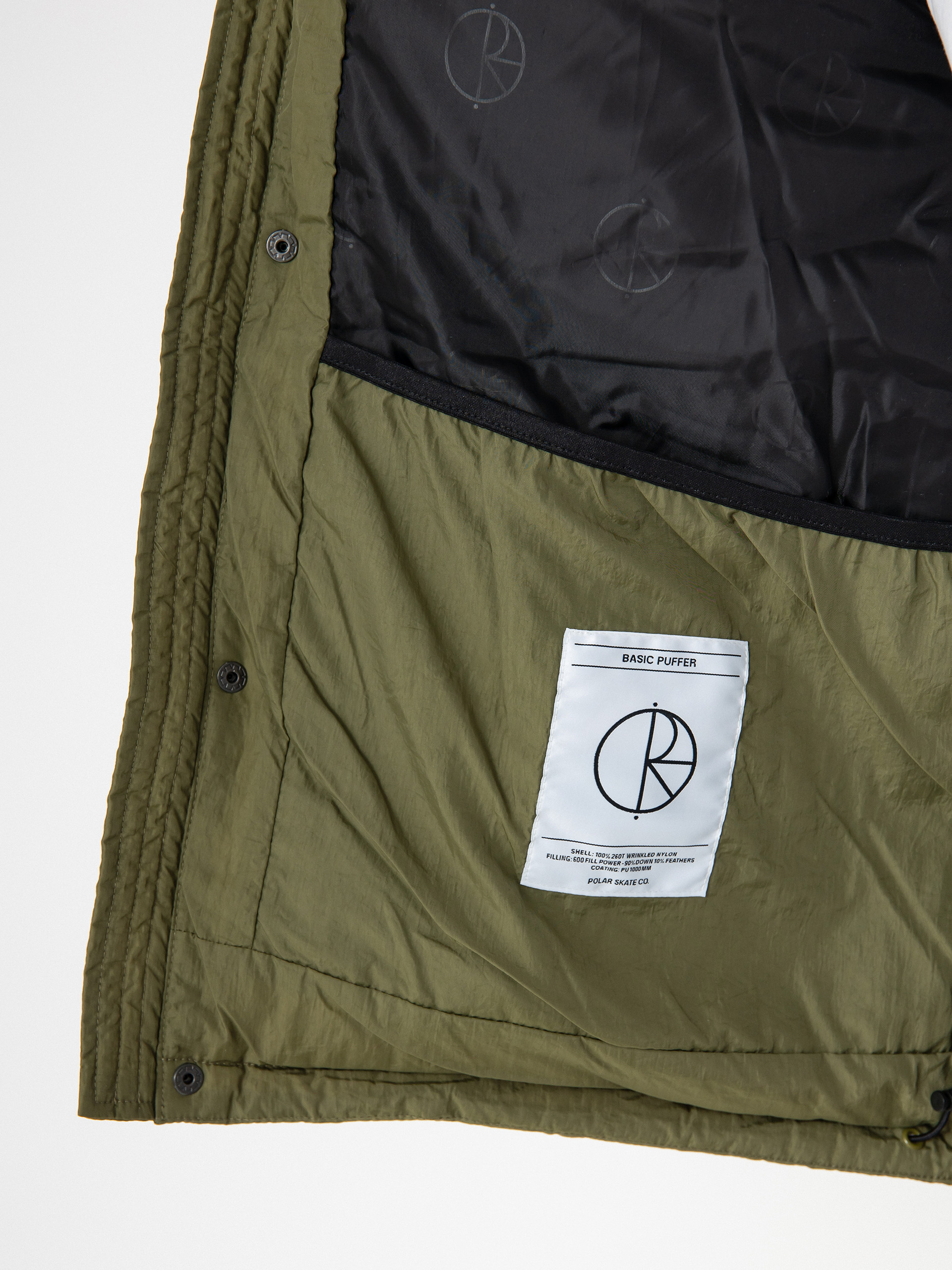 Куртка Polar Skate Basic Puffer (army green)