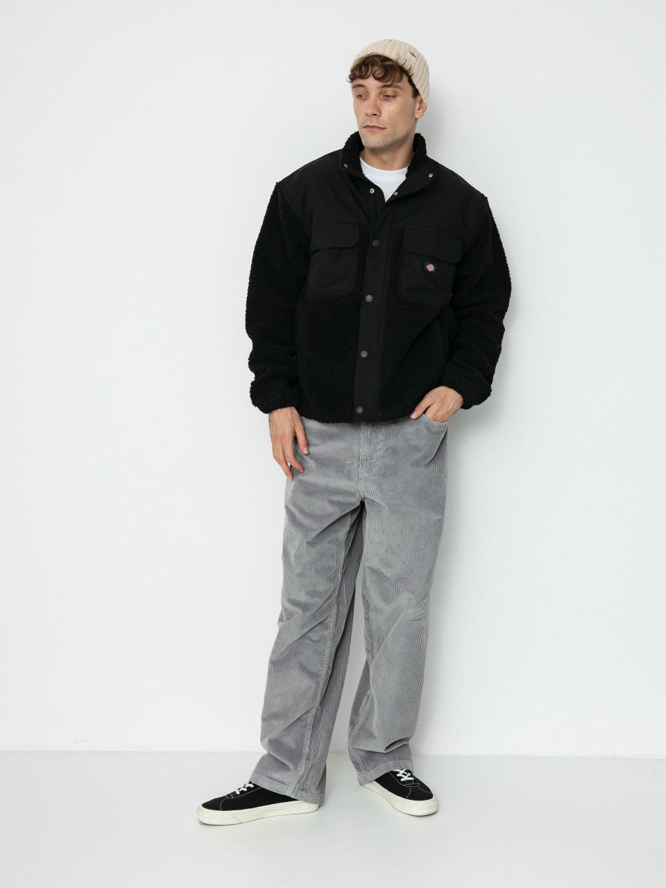 Флісовий светр Dickies Pinesdale (black)