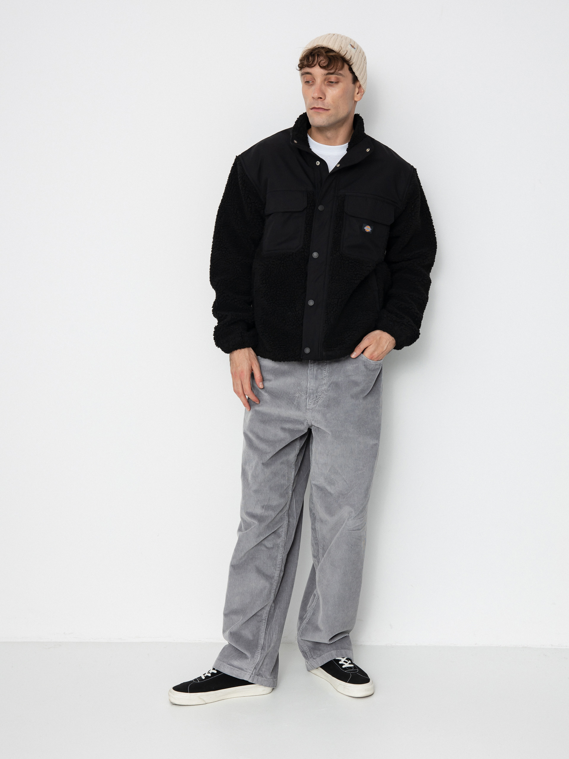 Флісовий светр Dickies Pinesdale (black)