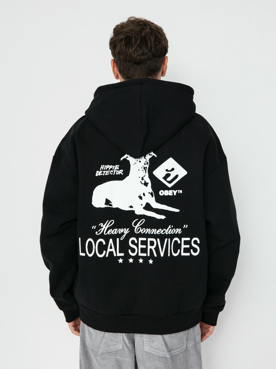 Худі OBEY Services Extra Heavy HD (black)