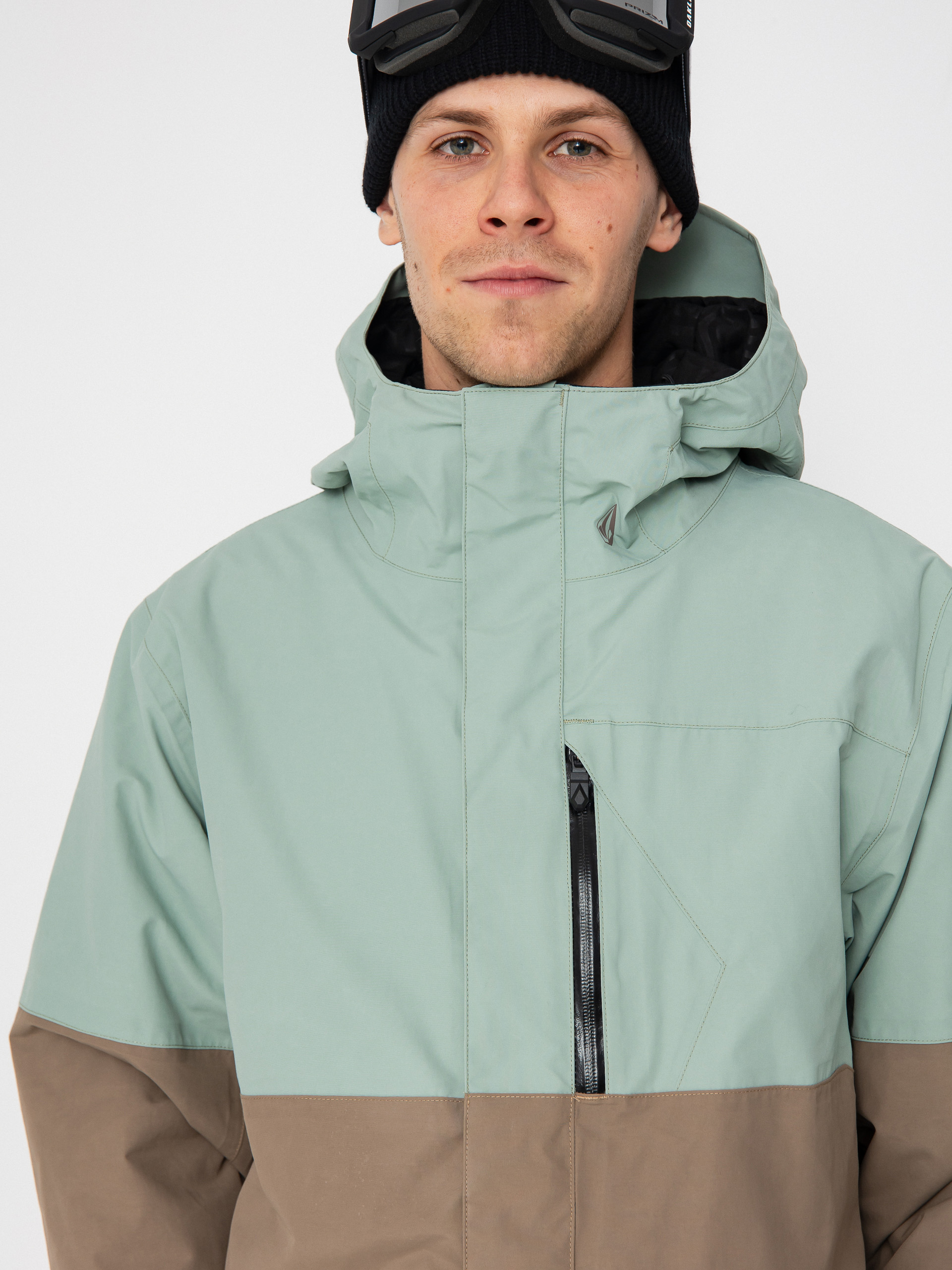 Чоловіча Сноубордична куртка Volcom L Ins Gore Tex (agave)