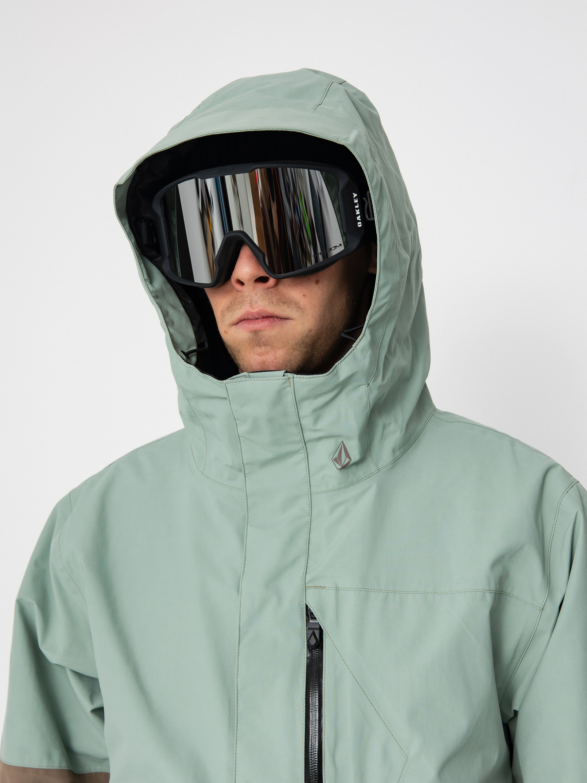 Чоловіча Сноубордична куртка Volcom L Ins Gore Tex (agave)