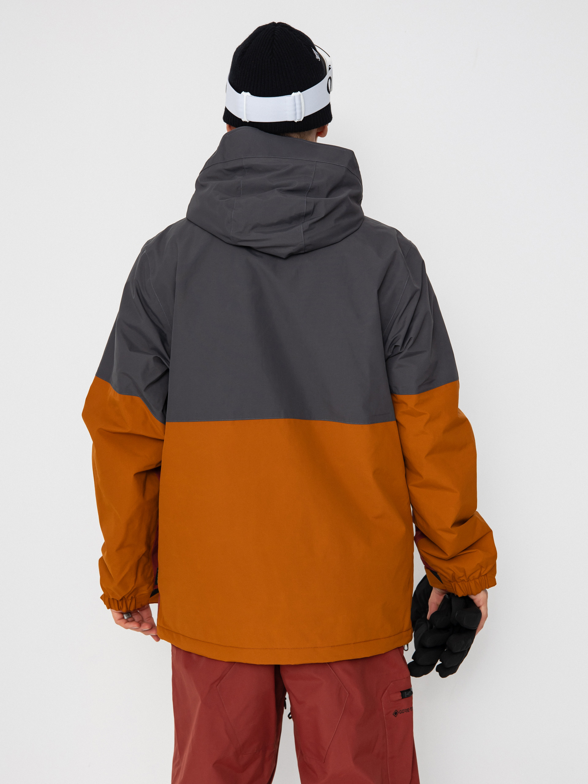 Чоловіча Сноубордична куртка Volcom L Ins Gore Tex (caramel)