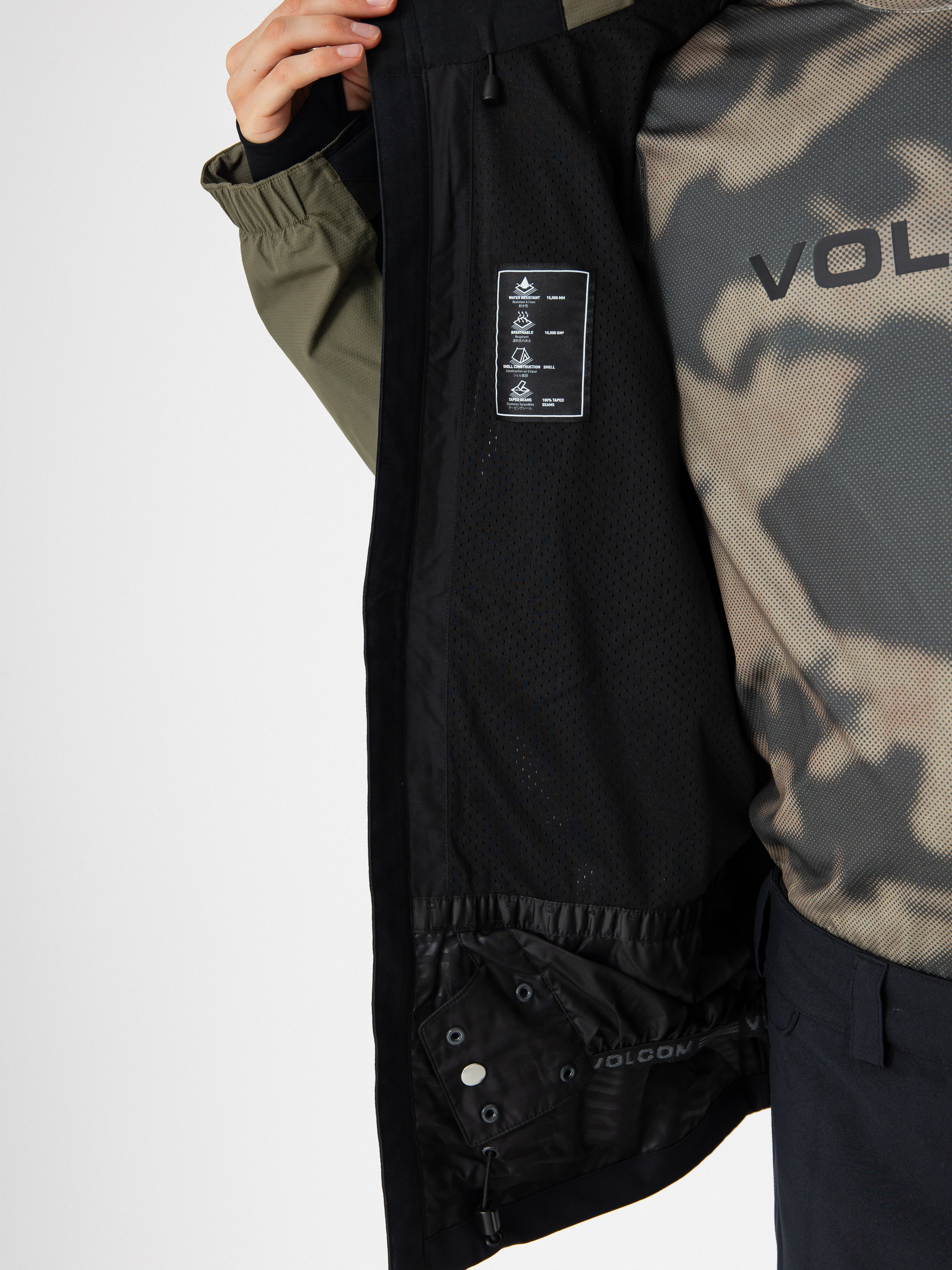 Чоловіча Сноубордична куртка Volcom V.Co Wfo (black)