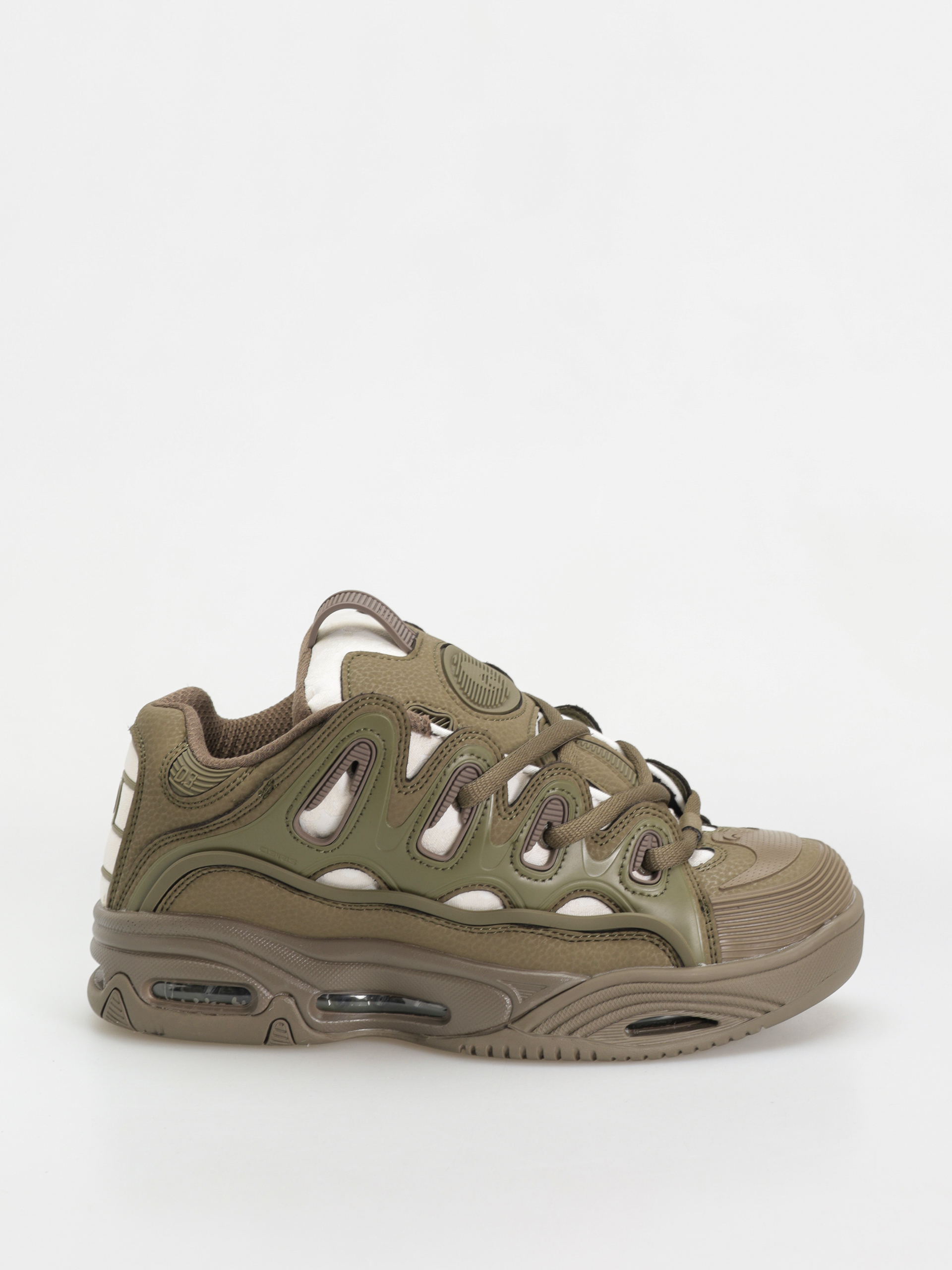 Взуття Osiris D3 2001 - зелений (olive/white)