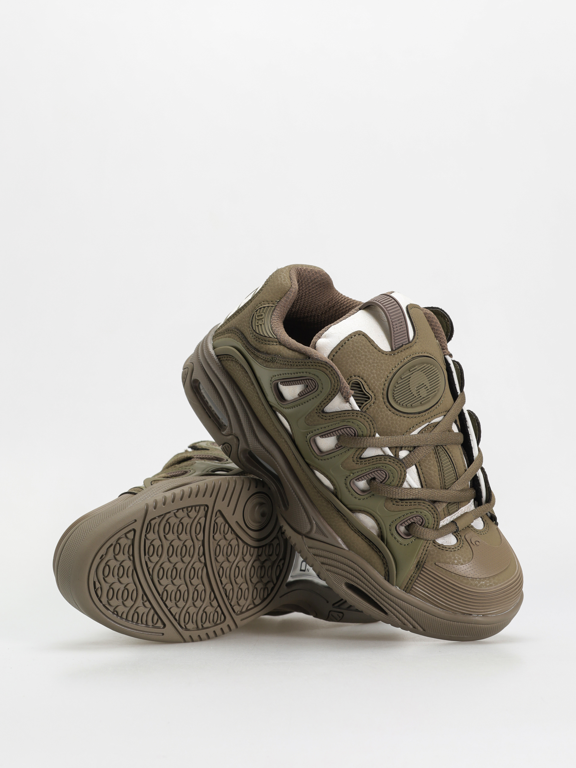 Взуття Osiris D3 2001 - зелений (olive/white)