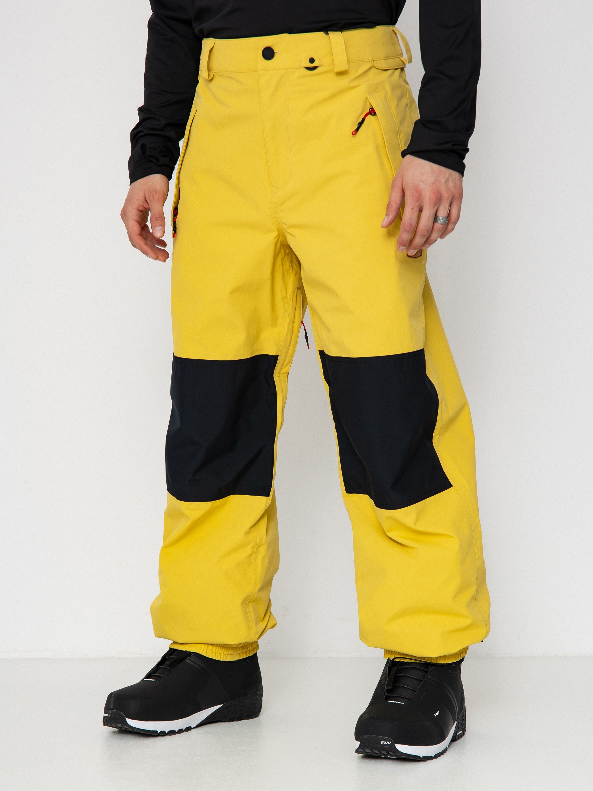 Чоловічі Сноубордичні штани Volcom Longo Gore Tex (dark yellow)
