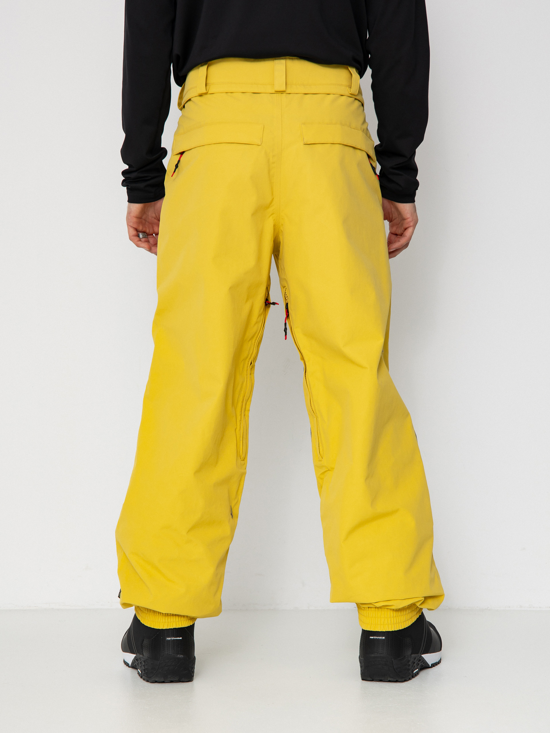 Чоловічі Сноубордичні штани Volcom Longo Gore Tex (dark yellow)
