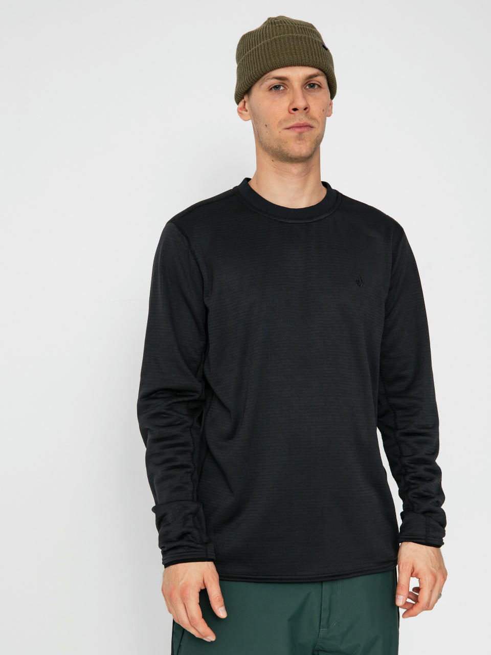 Термосвітшот Volcom Gridlock Crew (black)