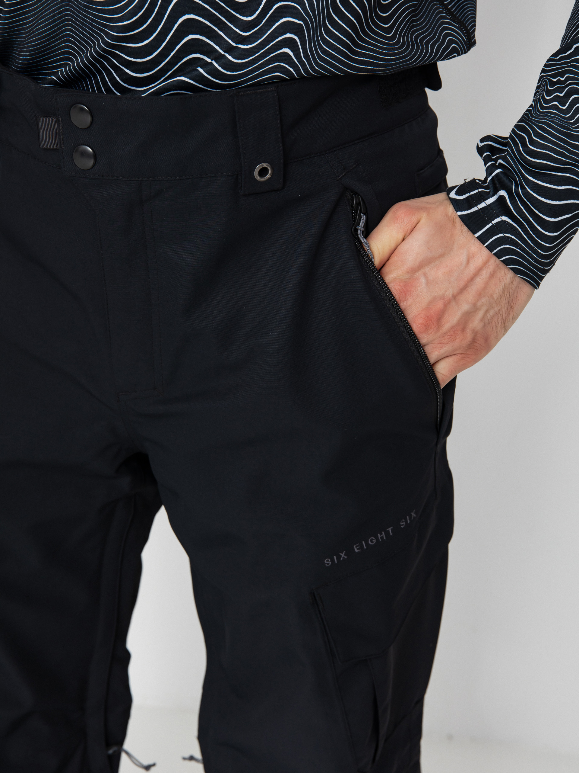 Чоловічі Сноубордичні штани 686 Smarty 3 In 1 Cargo (black)