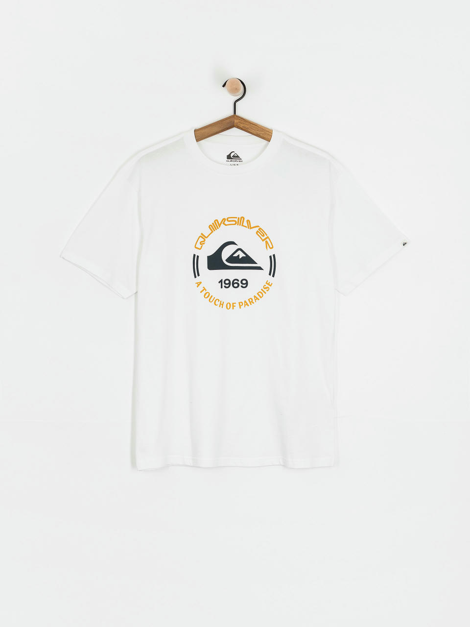 Футболка Quiksilver Circle Logo (white)