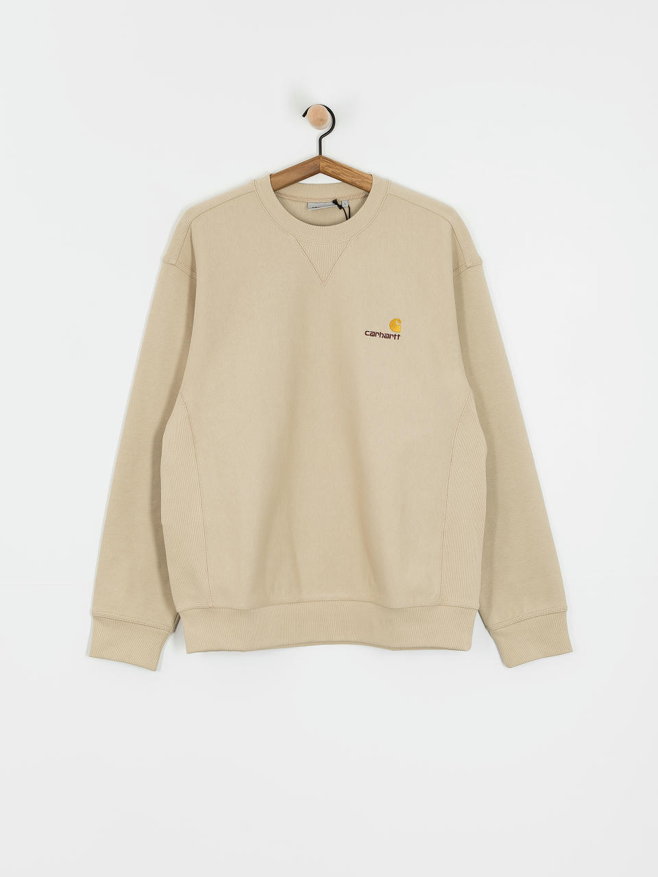 Світшот Carhartt WIP American Script (fleur de sel)