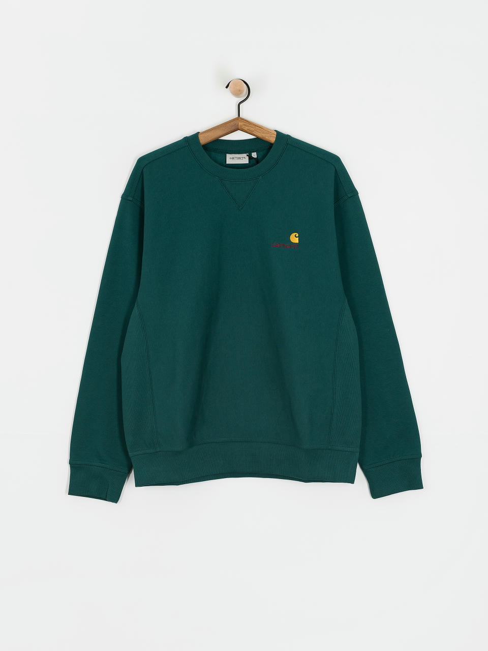 Світшот Carhartt WIP American Script (malachite)