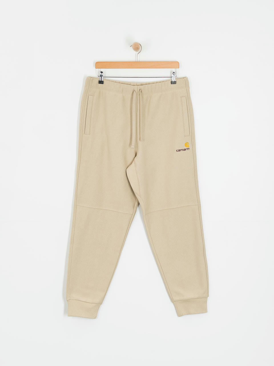 Штани Carhartt WIP American Script Jogging (fleur de sel)