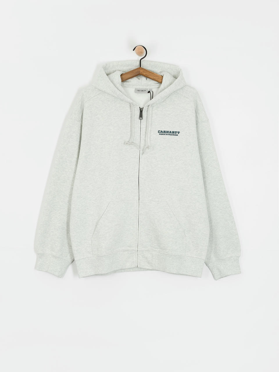 Худі Carhartt WIP Runaway ZHD (ash heather/malachite)