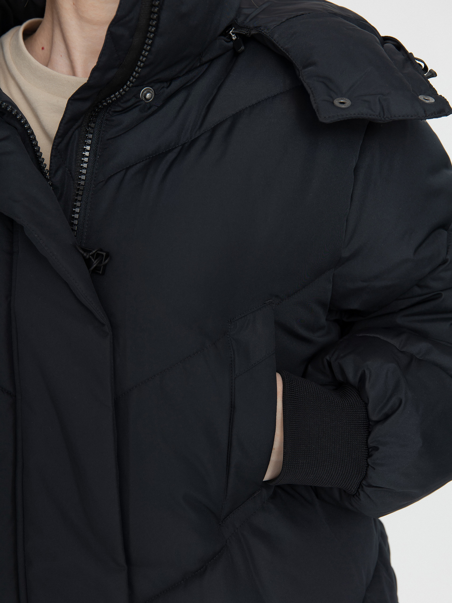 Куртка Volcom Alldaylong Puff Wmn (black)