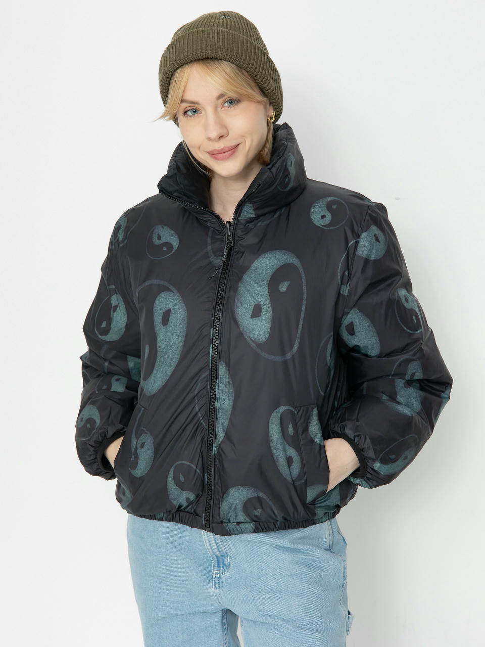 Куртка Volcom Stone Sense Reversible Puff Wmn (black)