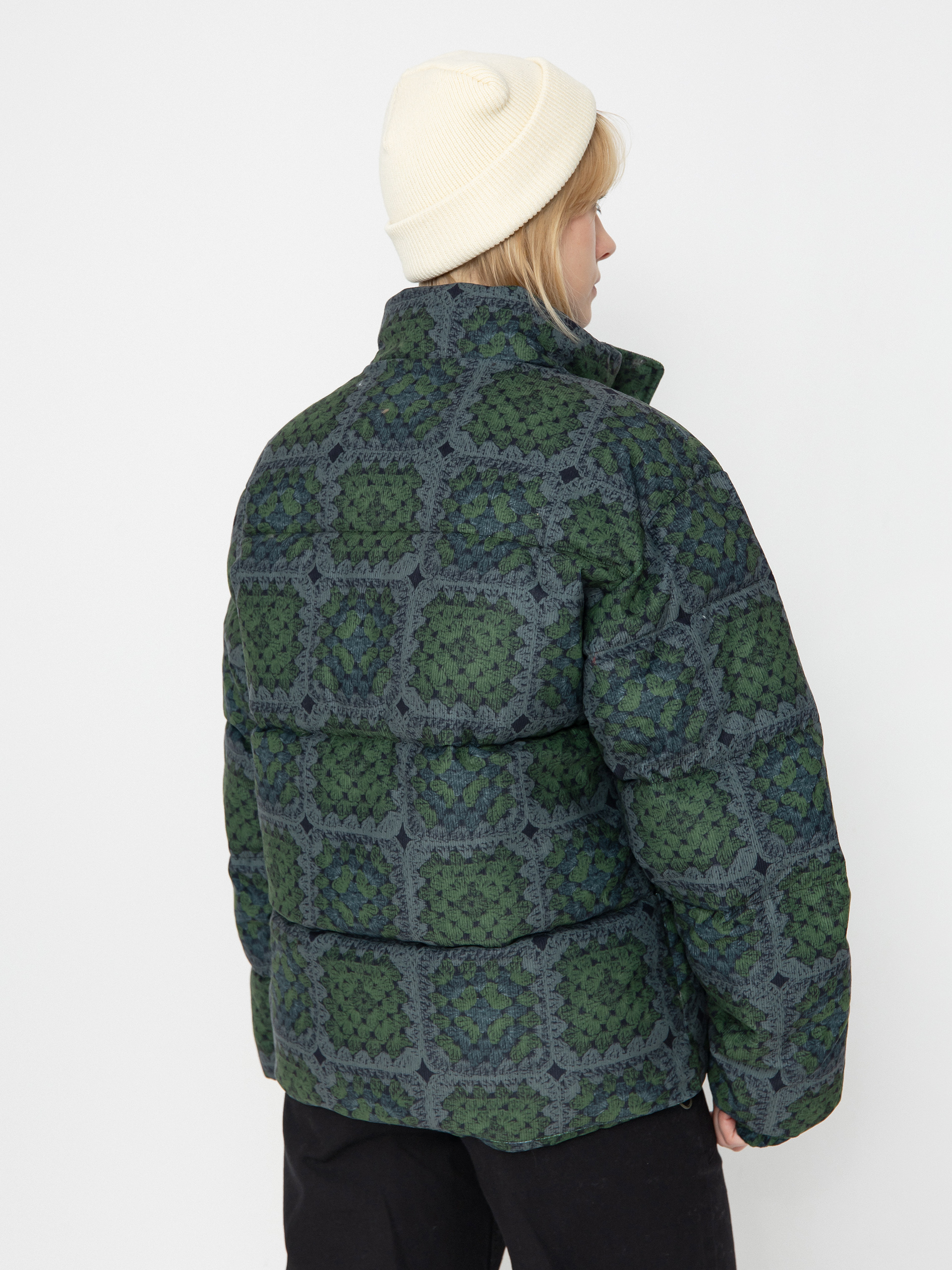 Куртка OBEY Tappi Puffer Wmn (olive multi)