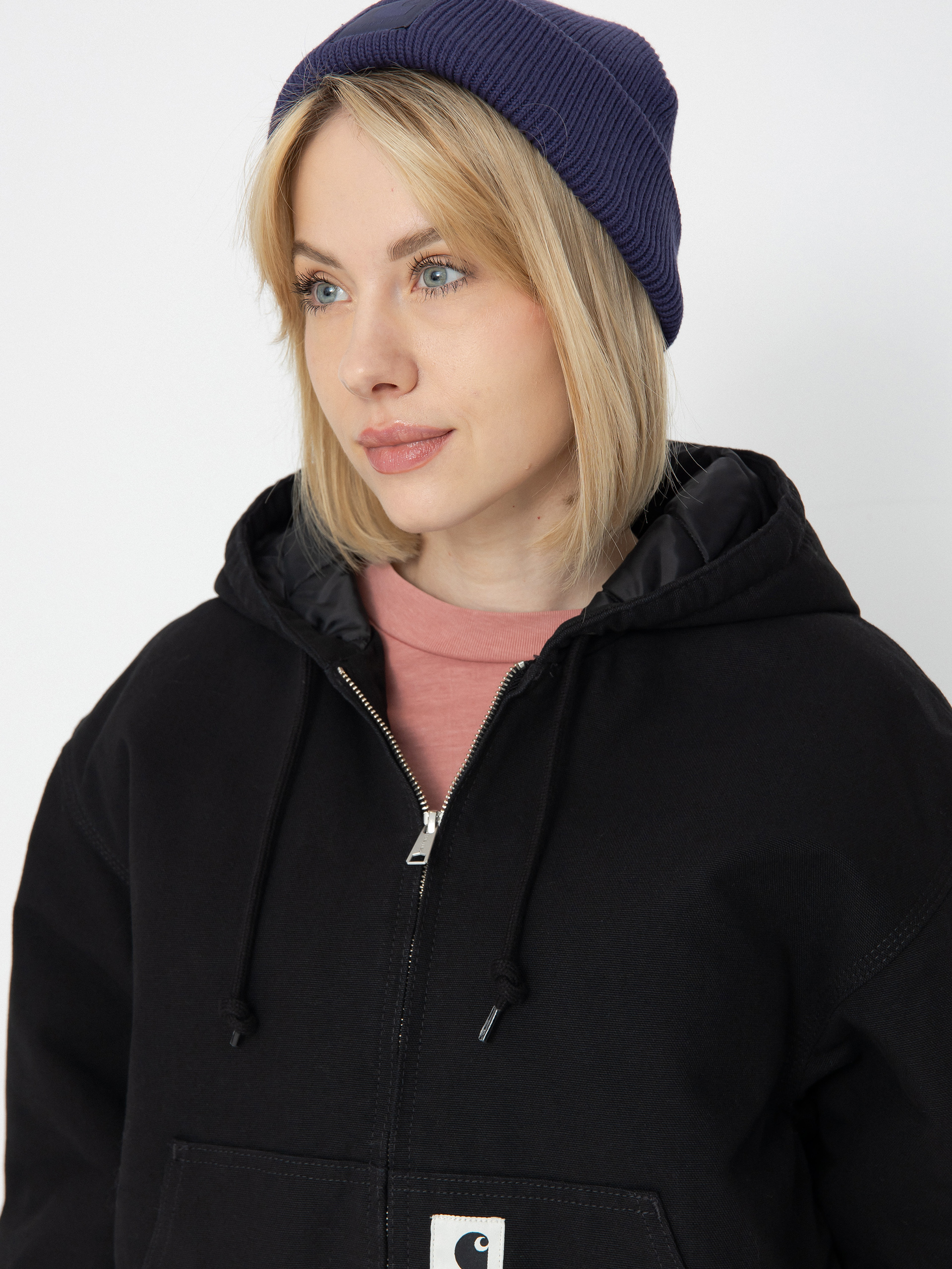 Куртка Carhartt WIP OG Active Wmn (black rinsed canvas)