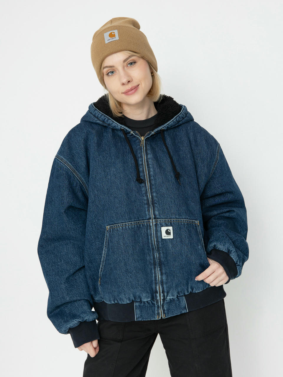 Куртка Carhartt WIP OG Active Wmn (blue stone washed)