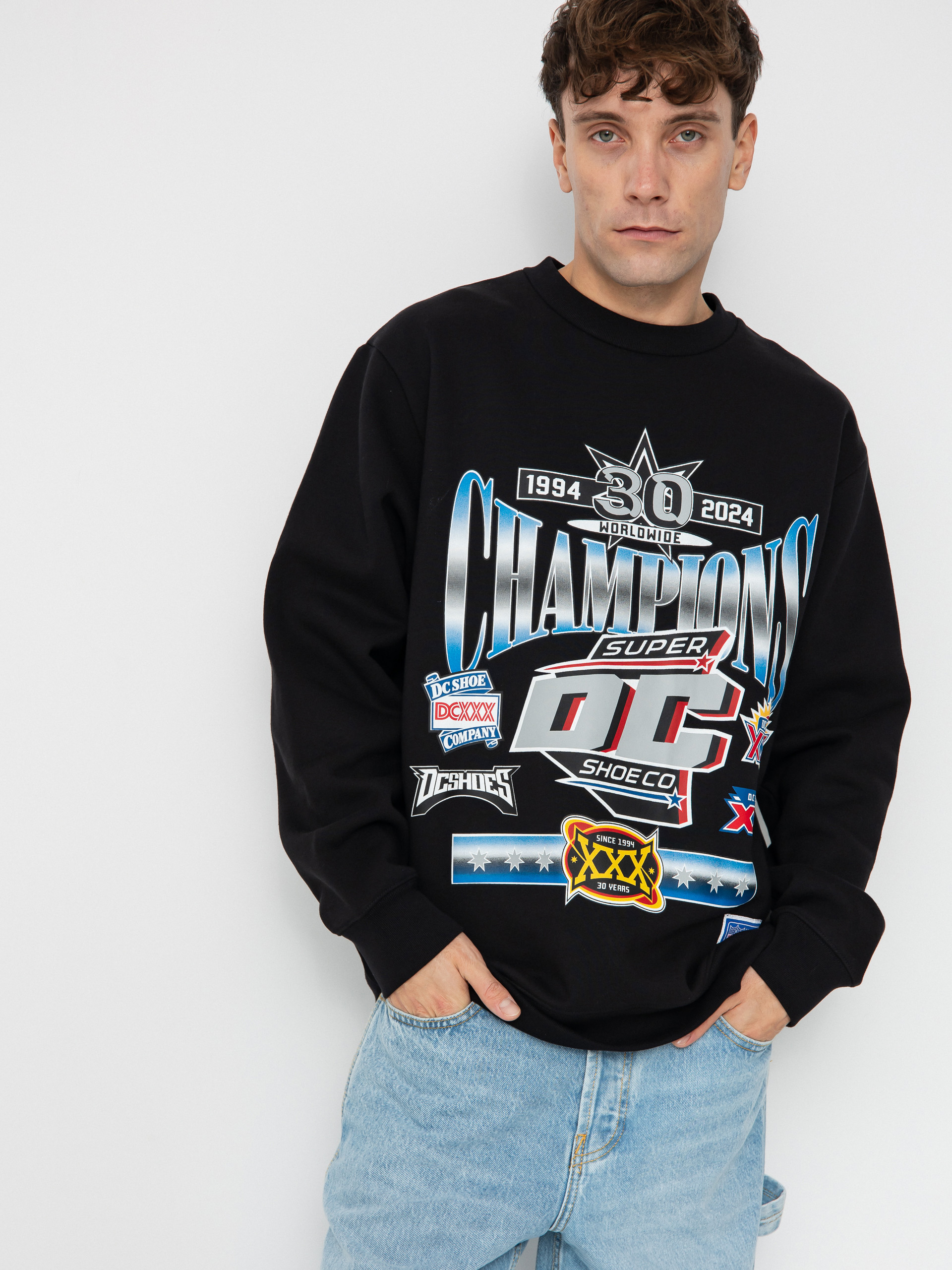 Світшот DC Old Champs Crew (black)