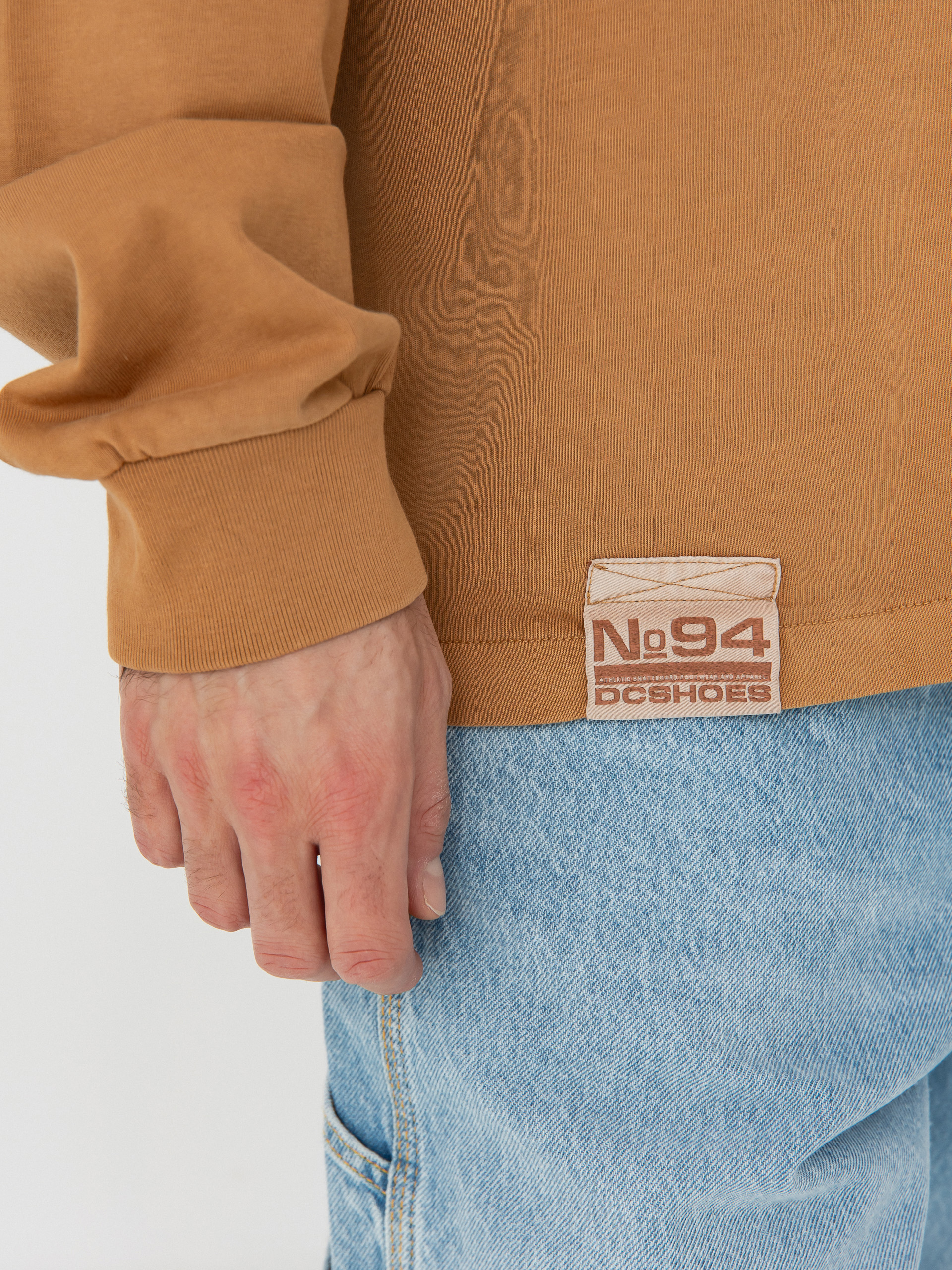 Лонгслів DC No 94 Worker Pocket (chipmunk enzyme wash)